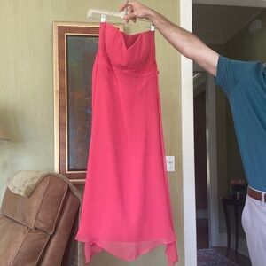 B2 bridesmaids fuscia pink strapless Women’s 10 great condition